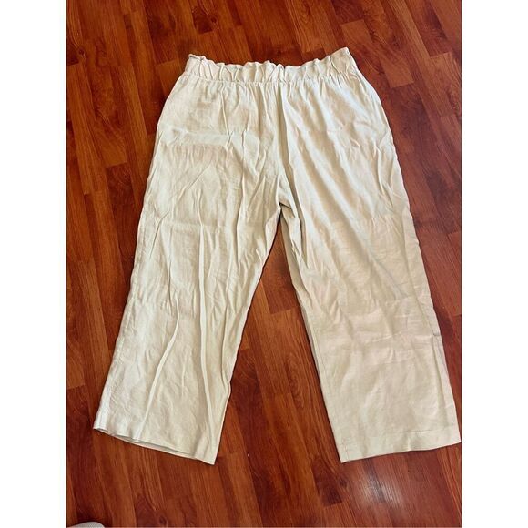 NWOT Calvin Klein Linen Pants. Size XL - Picture 10 of 15